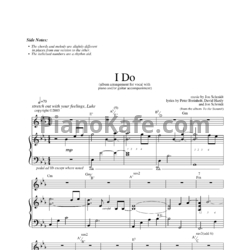Ноты Jon Schmidt - I do - предпросмотр