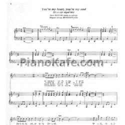 Ноты Modern Talking - You're my heart, you're my soul