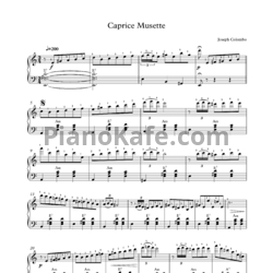 Ноты Joseph Colombo - Caprice musette