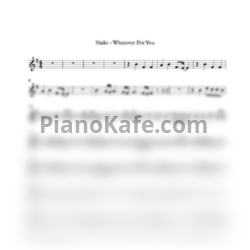 Ноты Nailo - Whatever for you - предпросмотр