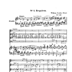 Ноты В. Моцарт - Реквием (KV 626) - предпросмотр