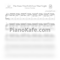 Ноты Fabrizio Paterlini - The stars that fell over that night - предпросмотр