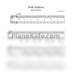 Ноты Jung Jae-il - Pink Soldiers (Squid Game) - предпросмотр