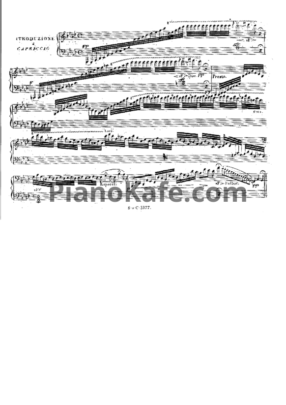 Ноты Карл Черни - Вариации на тему популярного венского вальса Франца Шуберта, Op. 12 - PianoKafe.com