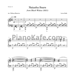 Ноты Lorne Balfe - Natasha soars - предпросмотр