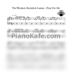 Ноты The Weeknd, Kendrick Lamar - Pray for me