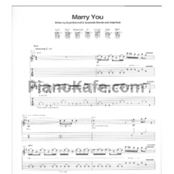 Ноты B. B. King and Eric Clapton - Marry you - предпросмотр