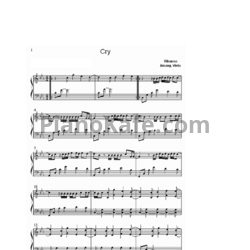 Ноты Rihanna - Cry - предпросмотр