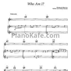 Ноты John Tesh - Who am I? - предпросмотр