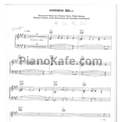 Ноты Radiohead - Morning bell - предпросмотр