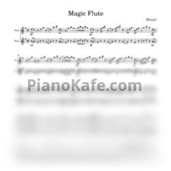 Ноты Вольфганг Амадей Моцарт - Magic Flute - предпросмотр