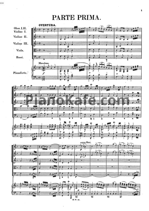 Ноты Георг Гендель - Ода "Празднество Александра или сила музыки" (HWV 75) - PianoKafe.com