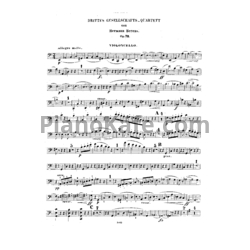 Ноты Г. Беренс - Drittes gesellschafts-quartett (Виолончель, Op. 72) - предпросмотр