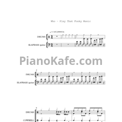 Ноты The Who - Play that funky music - предпросмотр