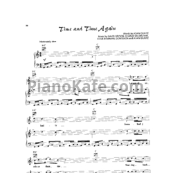 Ноты Counting Crows - Time and time again - предпросмотр