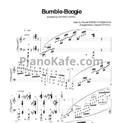Ноты Hannes Otahal - Bumble boogie - предпросмотр