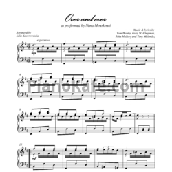 Ноты Nana Mouskouri - Over and over - предпросмотр