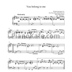 Ноты Jason Wade - You belong to me