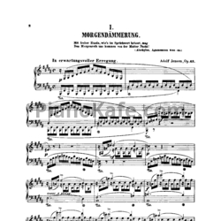 Ноты А. Йенсен - 8 идилий для фортепиано  (Op. 43) - предпросмотр