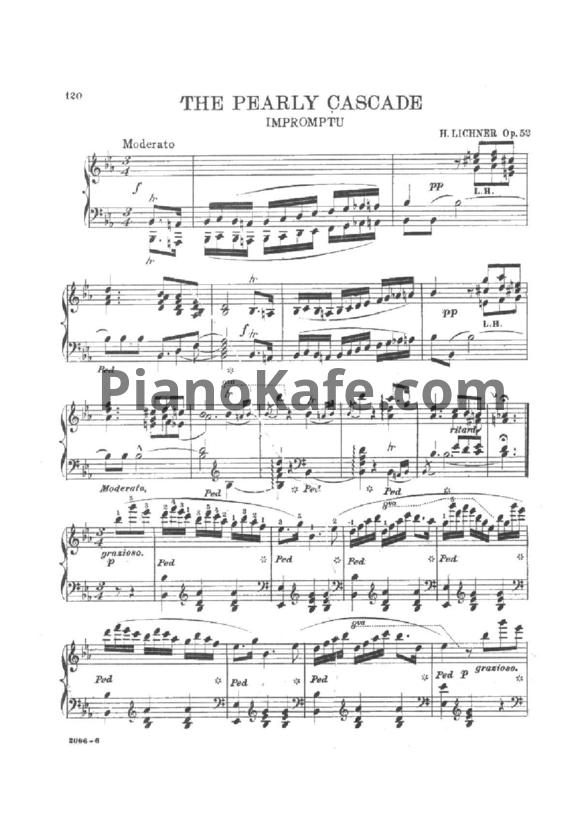 Ноты Генрих Лихнер - Töne und Perlen (Op. 52) - PianoKafe.com