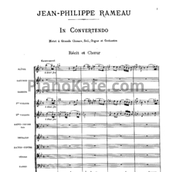 Ноты Жан-Филипп Рамо - In convertendo dominus - предпросмотр