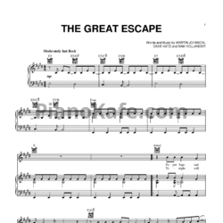 Ноты Boys Like Girls - The great escape