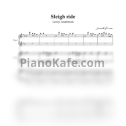 Ноты Leroy Anderson - Sleigh Ride (для 1 фортепиано в 6 рук) - предпросмотр