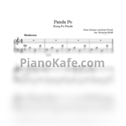 Ноты Hans Zimmer, John Powell - Panda Po - предпросмотр