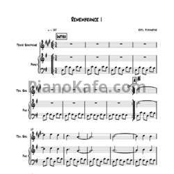 Ноты Ketil Bjornstad - Remembrance I - предпросмотр