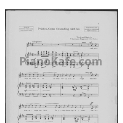 Ноты Cole Porter - Prithee, come crusading with me - предпросмотр