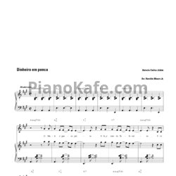 Ноты Antonio Carlos Jobim - Dinheiro em penca - предпросмотр