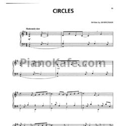 Ноты Jim Brickman - Circles - предпросмотр