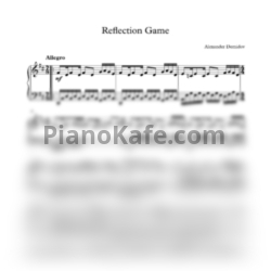 Ноты Alexander Demidov - Reflection game - предпросмотр