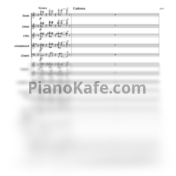 Ноты Леонид Левашкевич - Цыганская рапсодия (Партитура и партии) - предпросмотр