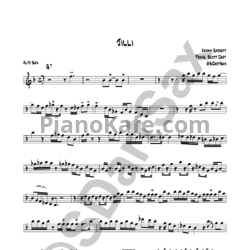 Ноты Kenny Garrett - Jilli