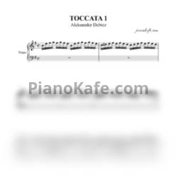 Ноты Aleksander Debicz - Toccata No. 1
