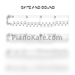 Ноты Capital Cities - Safe and sound (Arr. Elen Zhu) - предпросмотр