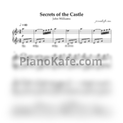 Ноты John Williams - Secrets of the Castle (Отрывок) - предпросмотр