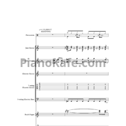 Ноты Roxette - Sleeping in my car - предпросмотр