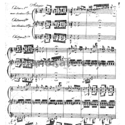 Ноты А. Диабелли - Большое три для трёх гитар (Op. 62) - предпросмотр