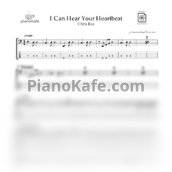 Ноты Chris Rea - I can hear your heartbeat (Версия 2) - предпросмотр