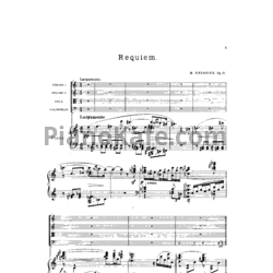 Ноты Михаил Гнесин - Реквием (Op. 11, партитура) - предпросмотр