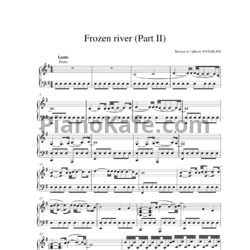 Ноты Fabrizio Paterlini - Frozen river (Part II) - предпросмотр