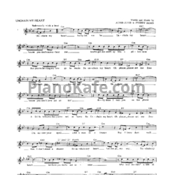 Ноты Joe Cocker - Unchain my heart (Вокальная партия) - предпросмотр