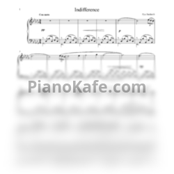 Ноты Ilya Beshevli - Indifference - предпросмотр