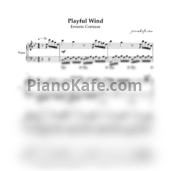 Ноты Ernesto Cortazar - Playful wind - предпросмотр