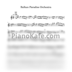 Ноты Balkan paradise orchestra - предпросмотр