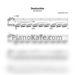 Ноты Ilya Beshevli - Destruction - предпросмотр