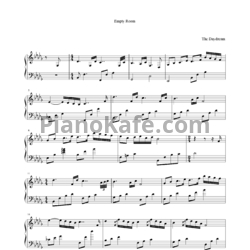 Ноты The Daydream - Empty room - предпросмотр