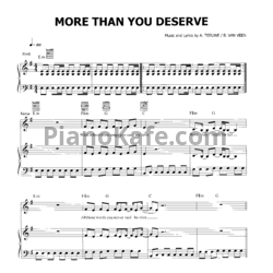 Ноты Anouk - More than you deserve